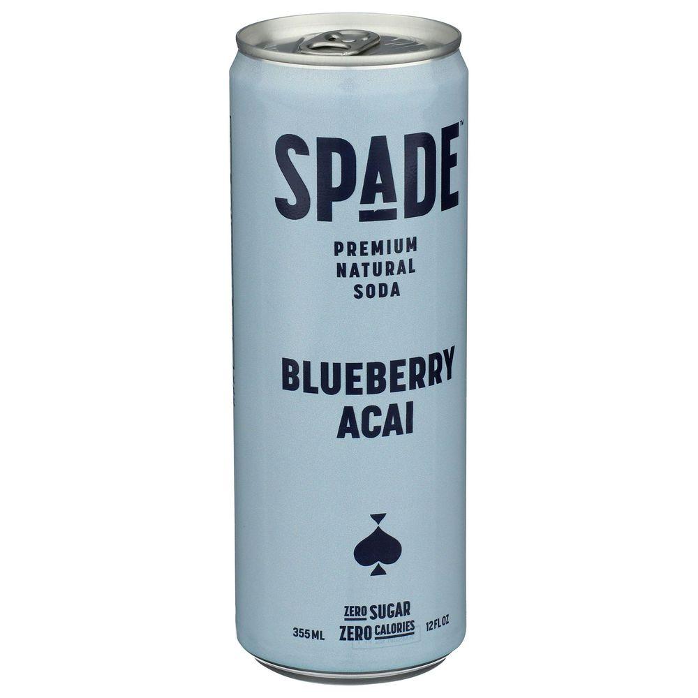 2409630 Blueberry Acai Soda, 12 oz