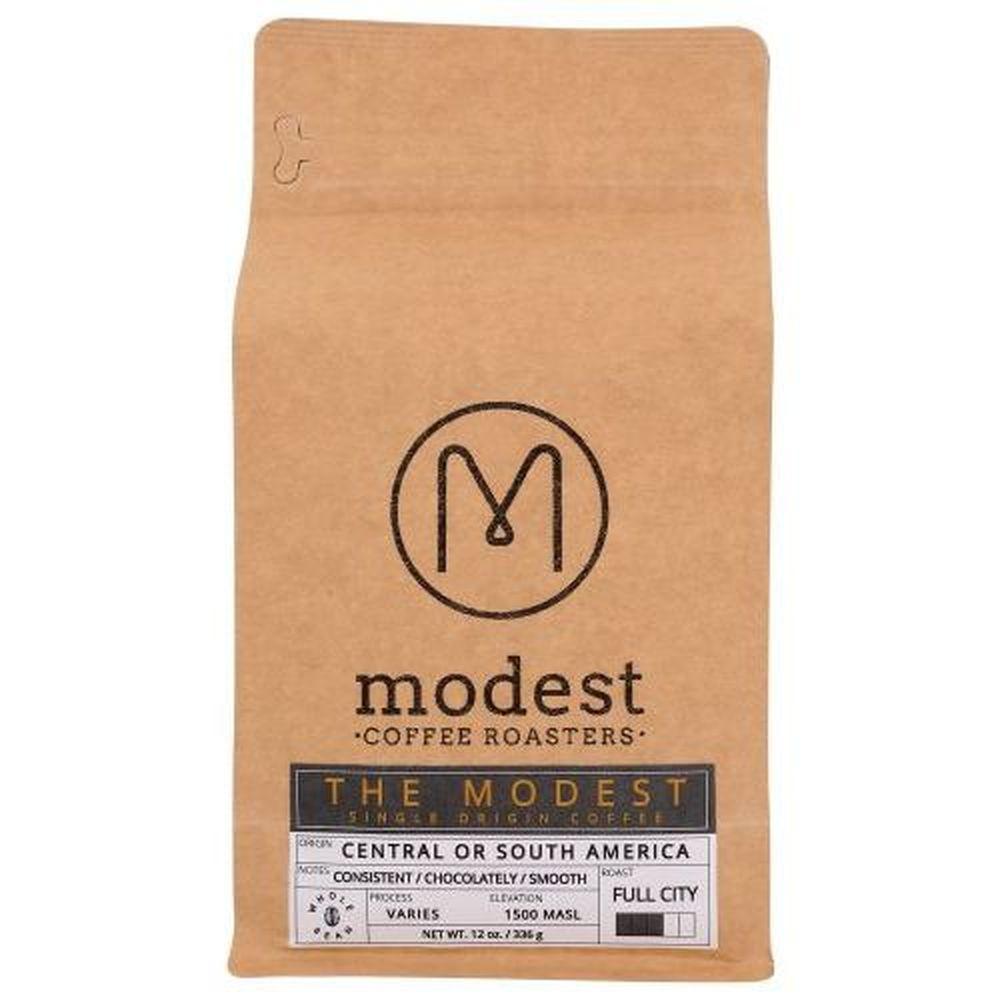 389709 The Modest Single Origin Coffee, 12 oz