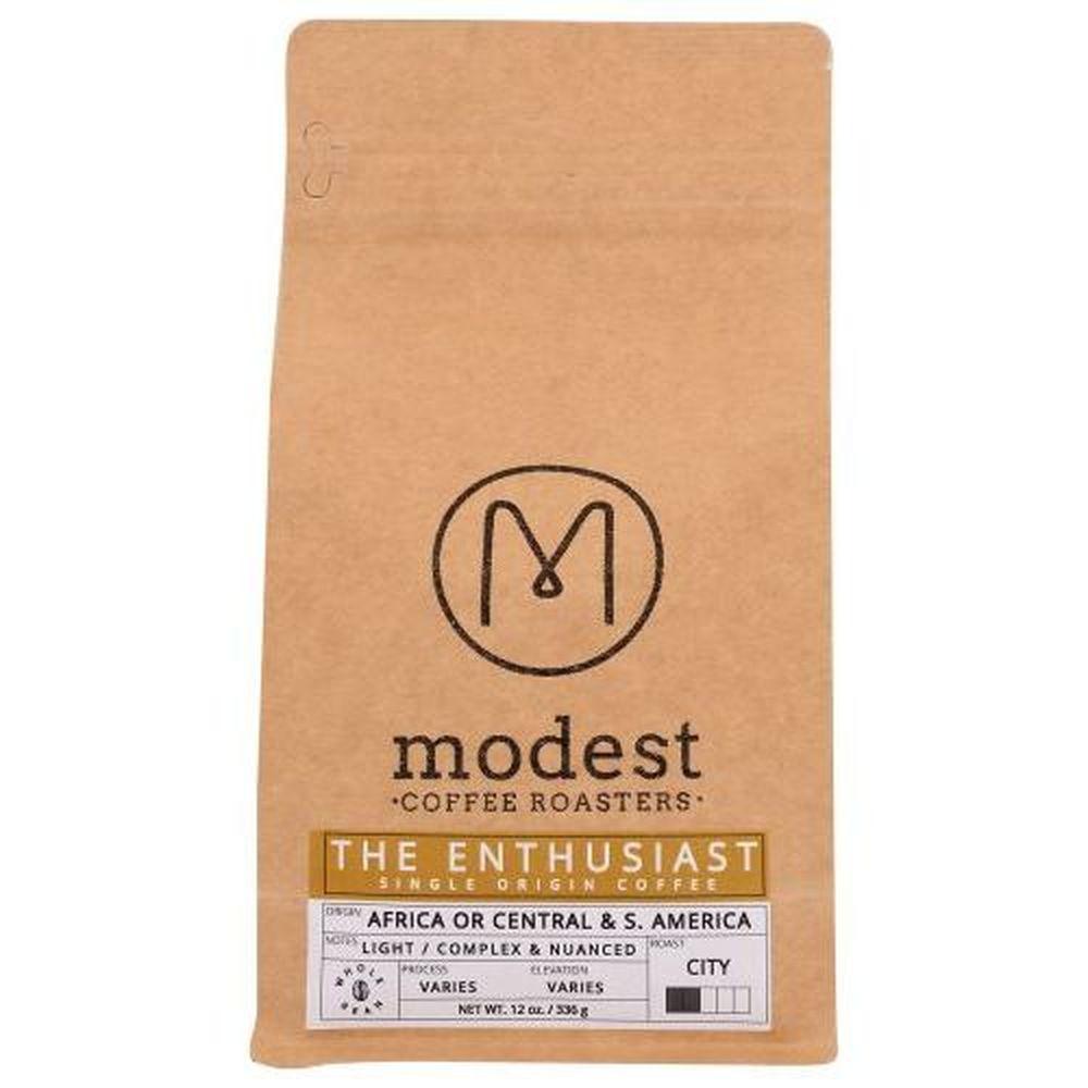 389710 The Enthusiast Single Origin Coffee, 12 oz
