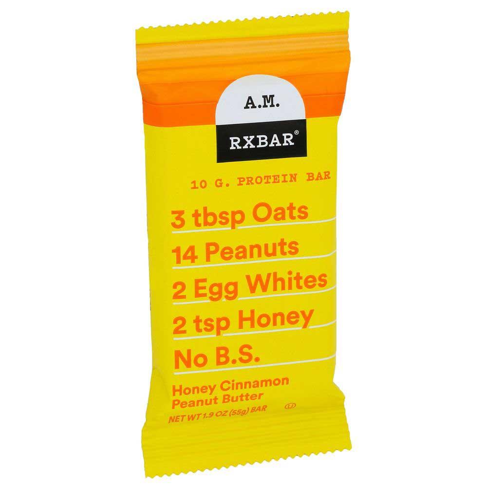 397894 1.9 oz Honey Cinnamon Peanut Butter Protein Bar