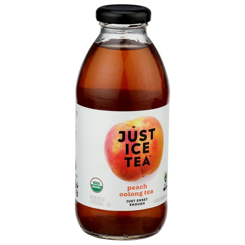 Just Ice Tea Peach Oolong Ice Tea, 16 oz | CVS