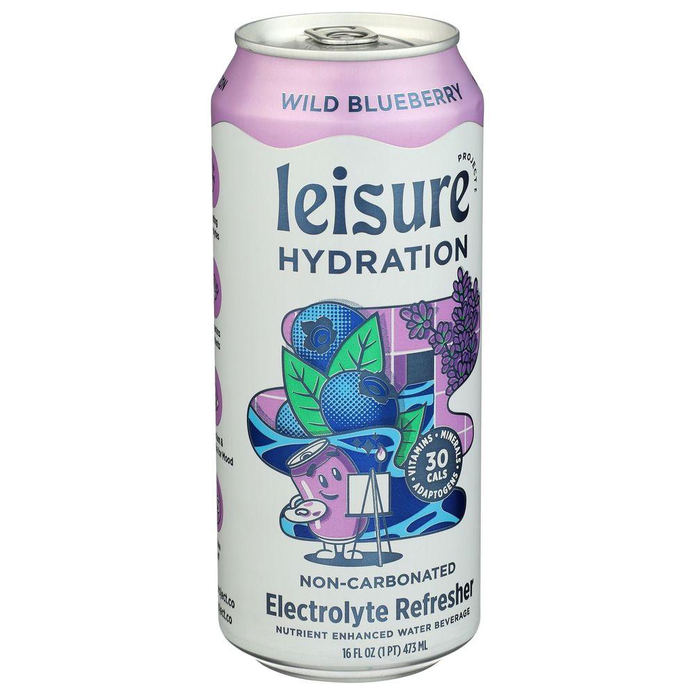 2207800 16 fl oz Wild Blueberry Hydration Electrolyte Refresher Water