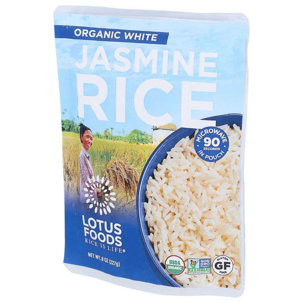376636 Organic White Jasmine Rice, 8 oz