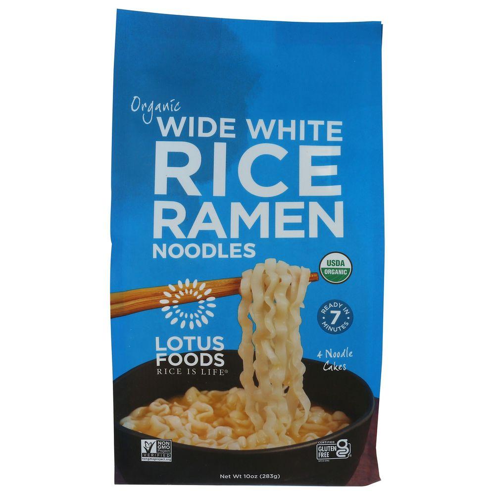 2500666 Organic Wide White Rice Ramen Noodles, 10 oz