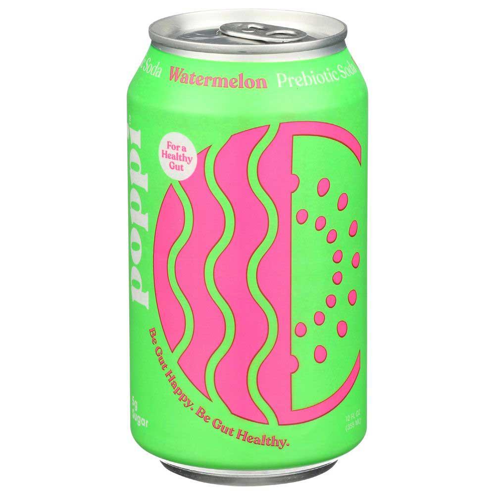 382392 Watermelon Prebiotic Soda, 12 oz