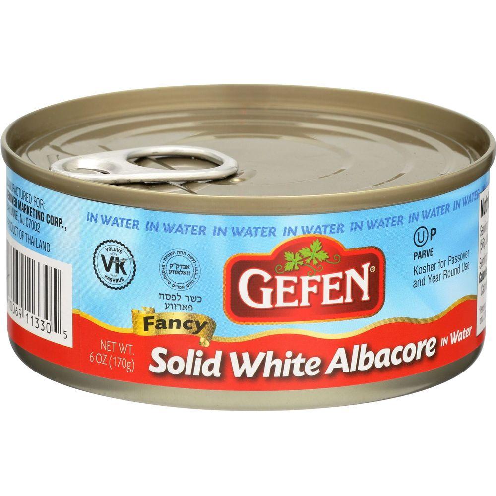 Gefen 38909 6 oz Solid White Albacore Tuna in Water