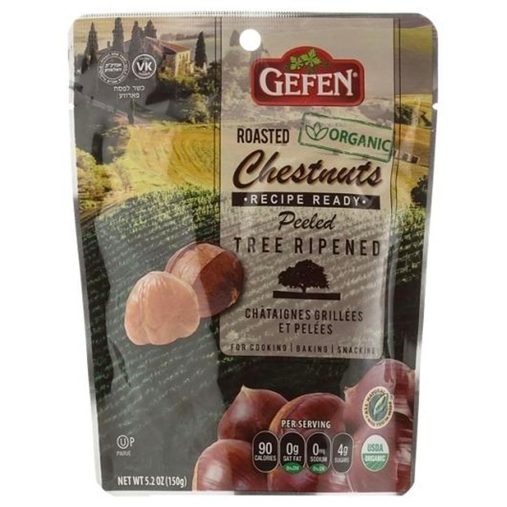 Gefen 215945 5.2 oz Organic Roasted Peeled Chestnut