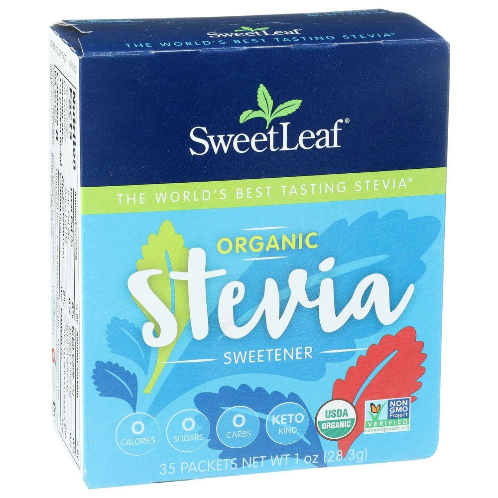 257195 Organic Stevia Powder Sweetener Pocket