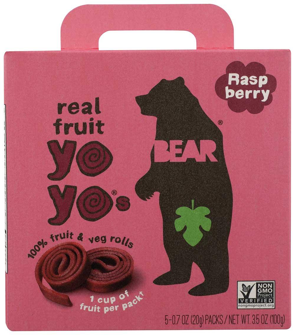 306769 3.5 oz Raspberry Real Fruit Roll Multipack