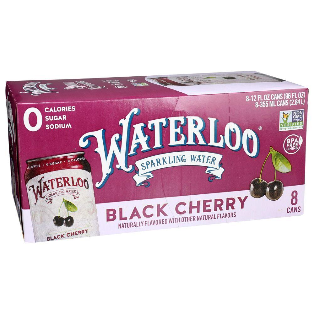 320852 12 fl oz Black Cherry Sparkling Water