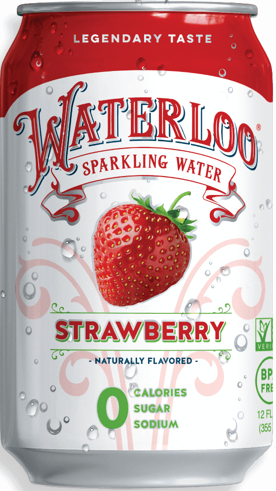 333796 144 fl oz Strawberry Flavor Sparkling Water