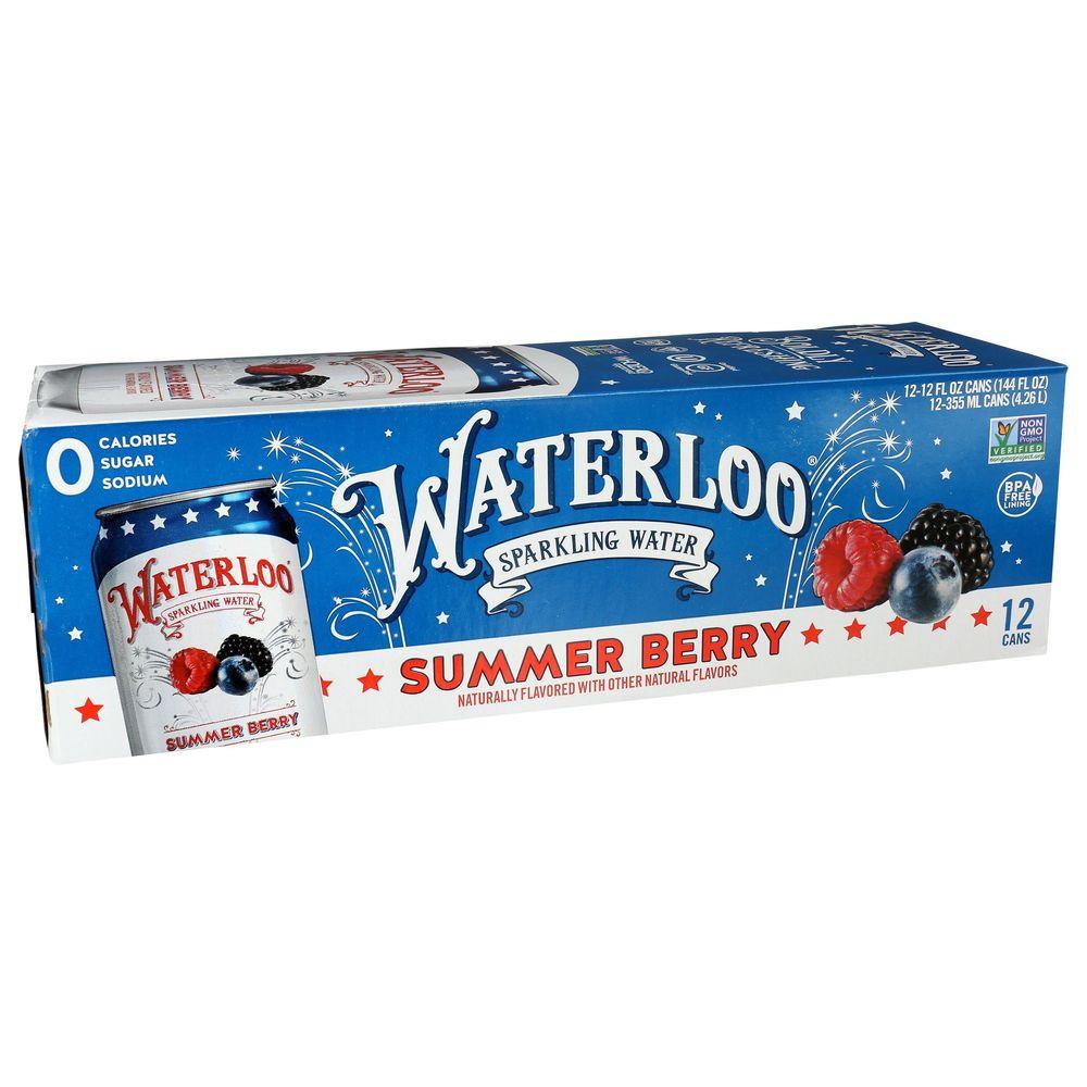 381214 12 fl oz Summer Berry Sparkling Water