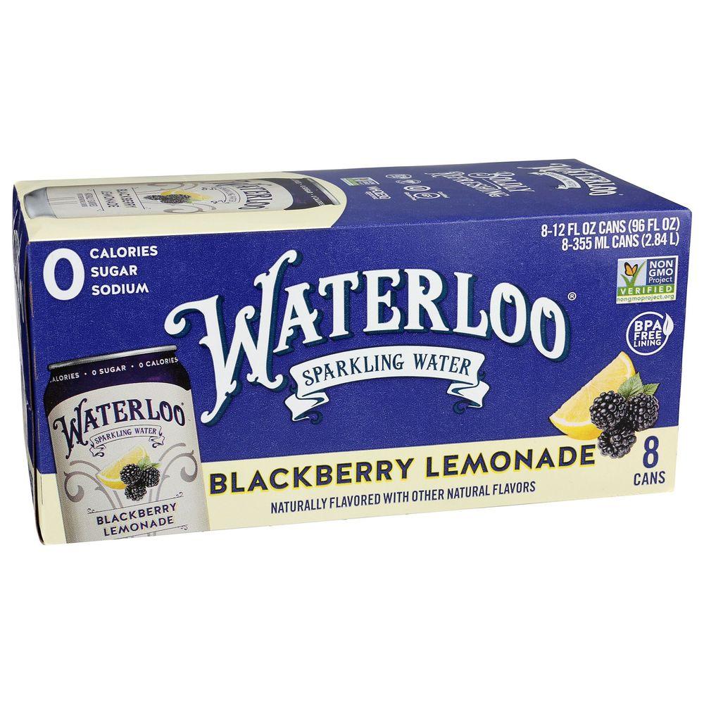 398441 12 fl oz Blackberry Lemonade Sparkling Water