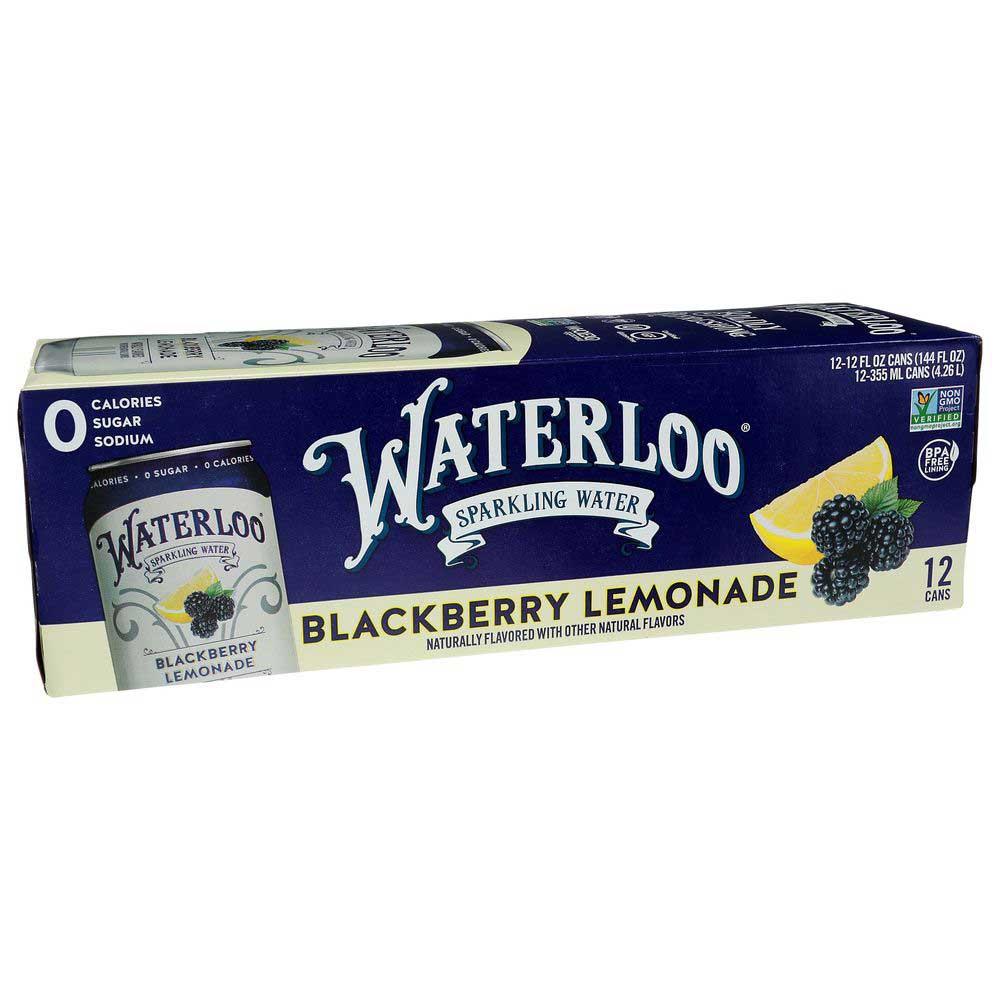 396494 12 fl oz Blackberry Lemonade Sparkling Water