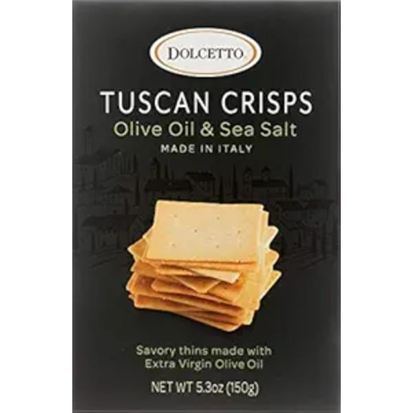 319901 5.3 oz Tuscan Crisps - Olive Oil & Sea Salt