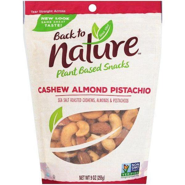 284838 9 oz Almond Cashew Pistachio Nut Mix