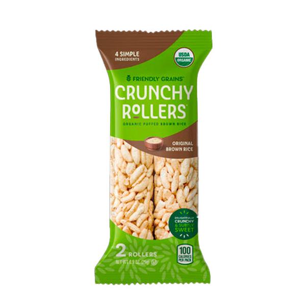 319045 2.6 oz Crunchy Rollers Brown Rice Bars