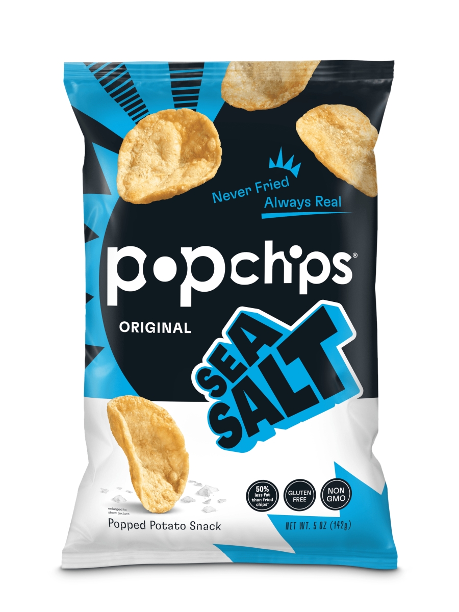 300059 Sea Salt Popped Potato Chips, 5 oz