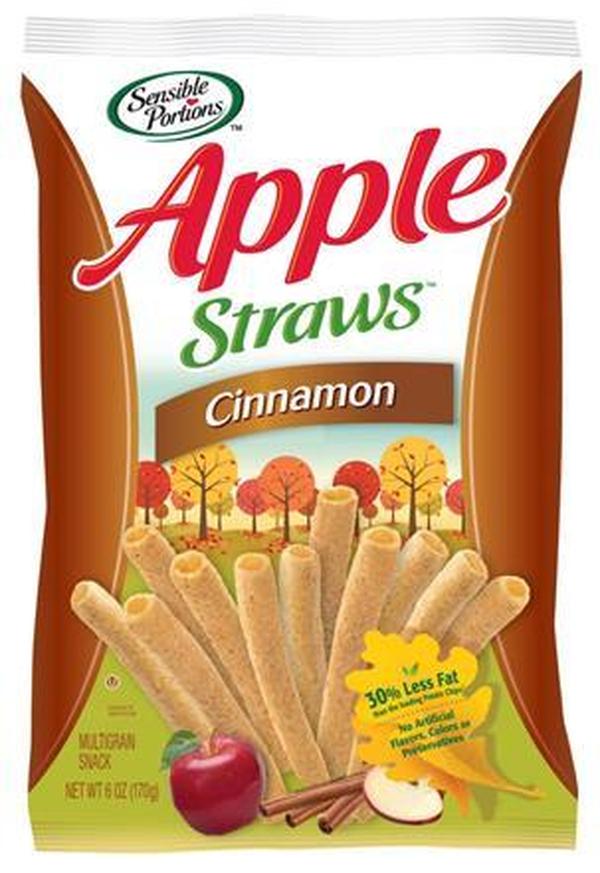 600038 6 oz Cinnamon Apple Straws