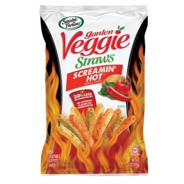355239 6 oz Screaming Hot Veggie Straws