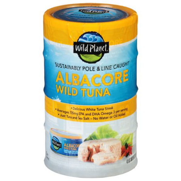 337551 5 oz Wild Albacore Tuna - Pack of 4
