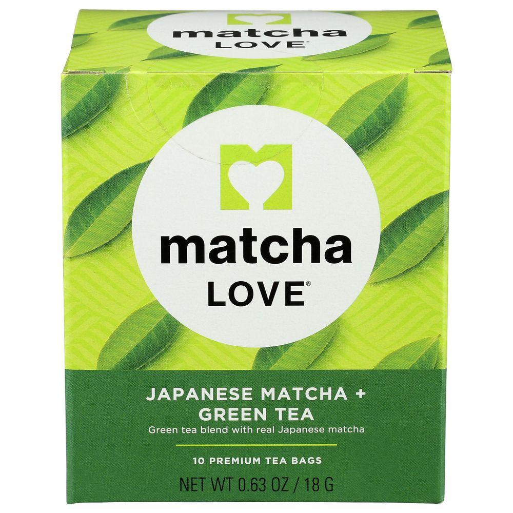 292358 Love Japanese Plus Green Tea, 10 Tea Bags