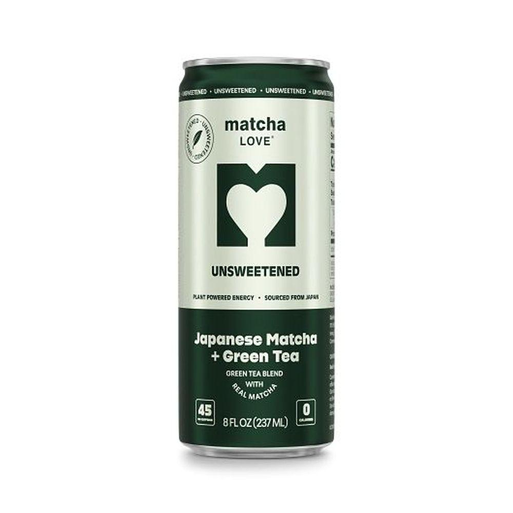 2421669 Love Unsweetened Japanese Plus Green Tea, 8 oz Can