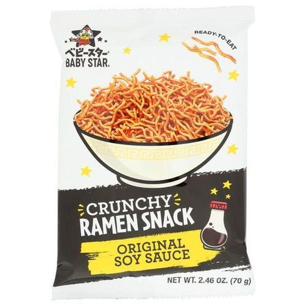 2308354 2.46 oz Original Soy Sauce Tiny Crunchy Ramen Snack