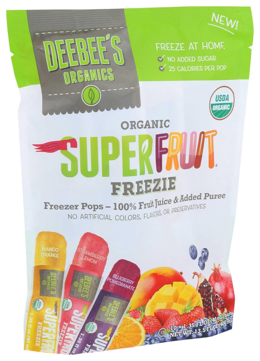 354833 13.5 fl oz Super Fruit Freezer Pop - Pack of 10