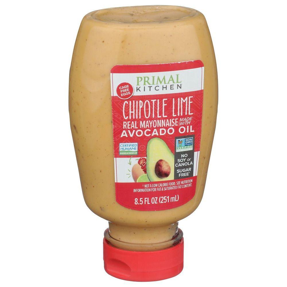 2418923 Chipotle Lime Mayonnaise with Avocado Oil, 8.5 oz Squeeze Bottle