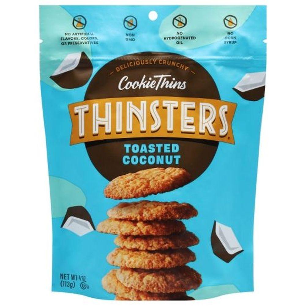 274468 4 oz Toasted Coconut Cookie Thins