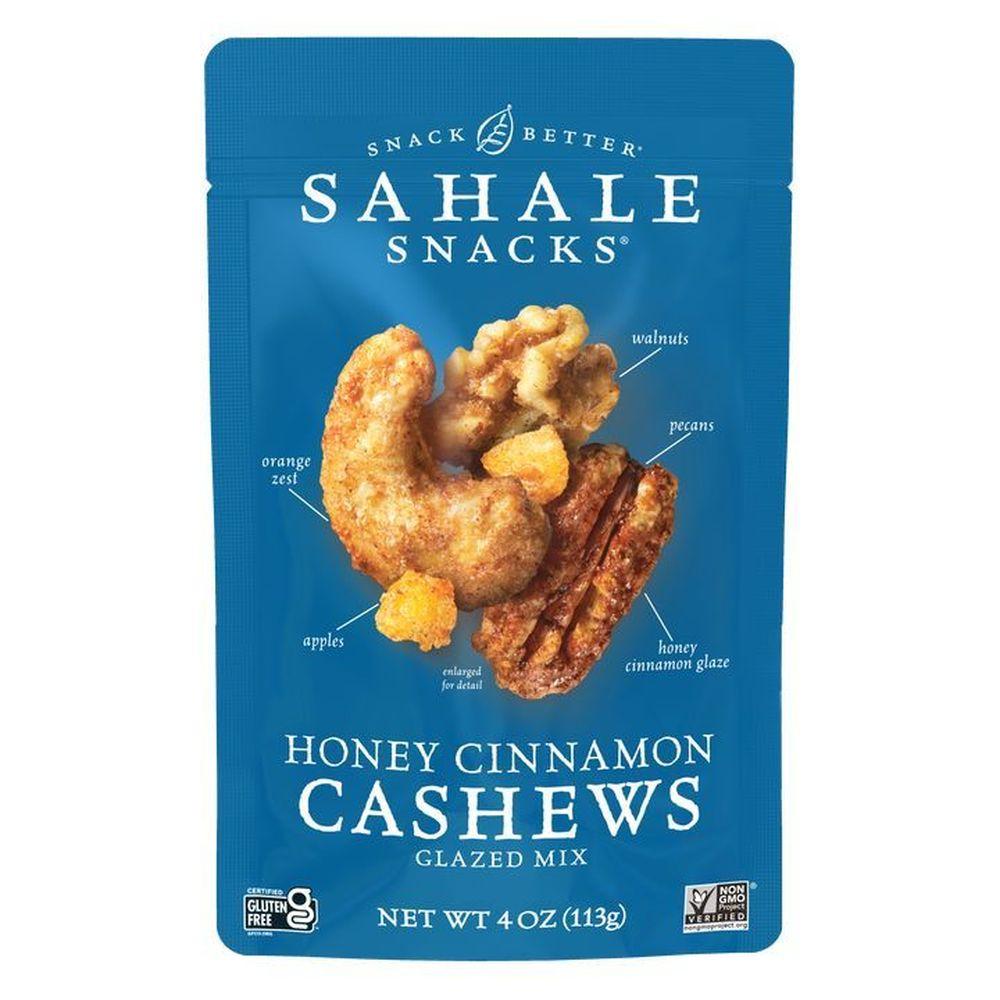 2500023 4 oz Honey Cinnamon Cashews Glazed Mix