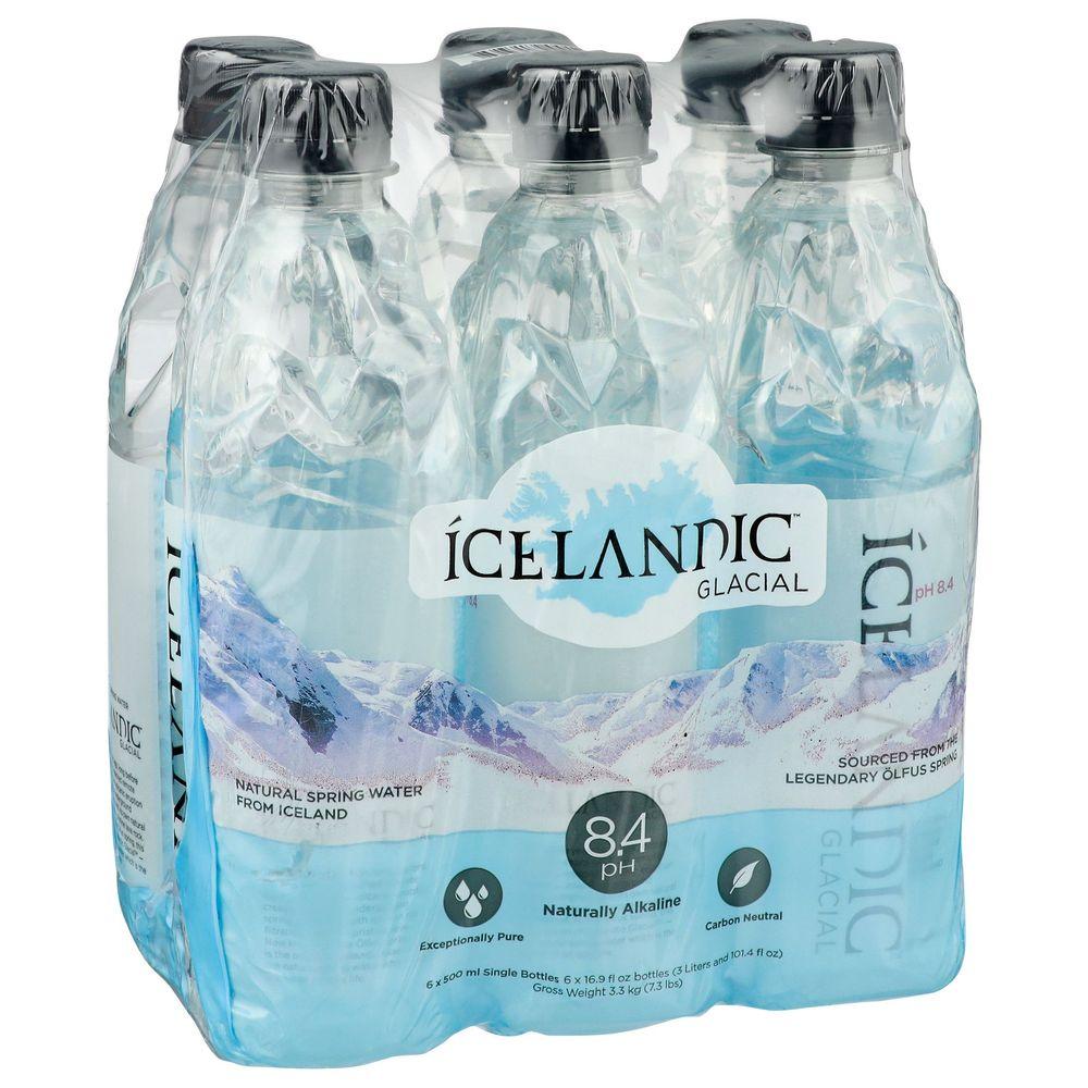 211300 101.4 fl oz Natural Spring Water - Pack of 6