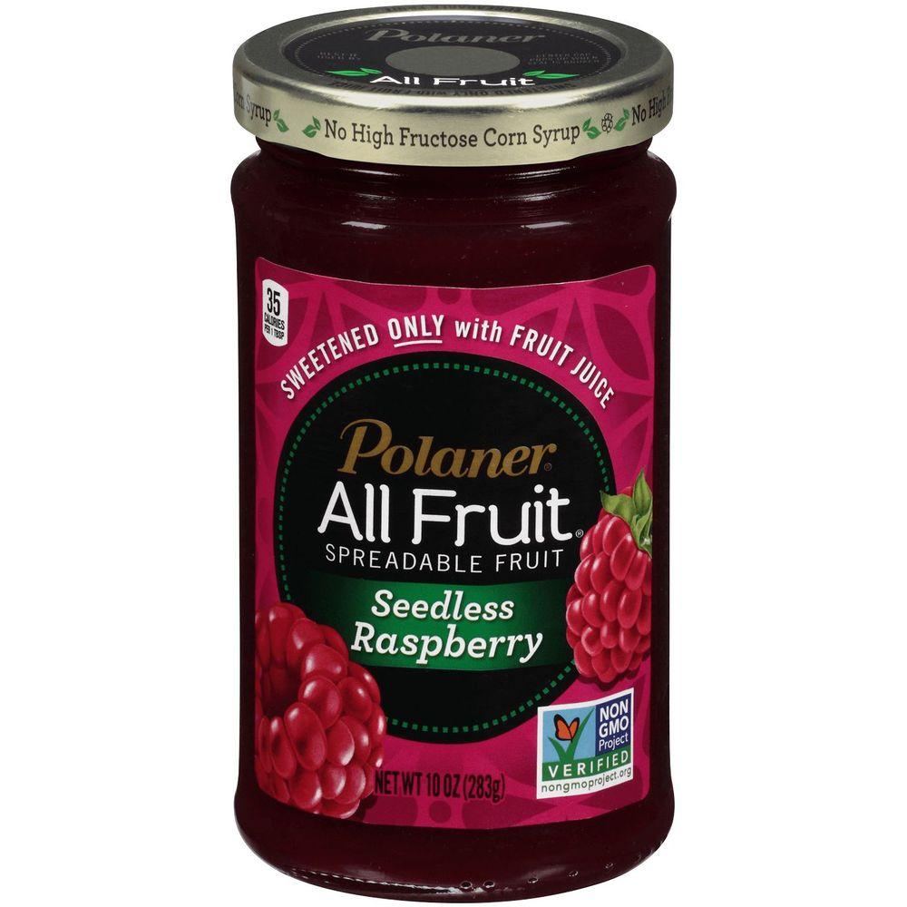 63541 10 oz All Fruit Seedless Red Raspberry Spread