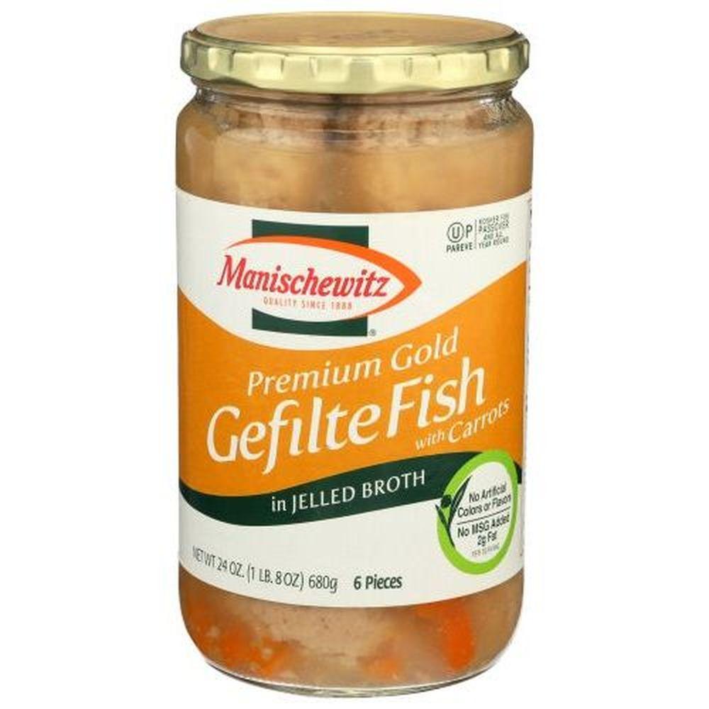 27122 24 oz Premium Gold Gefilte Fish - Pack of 12