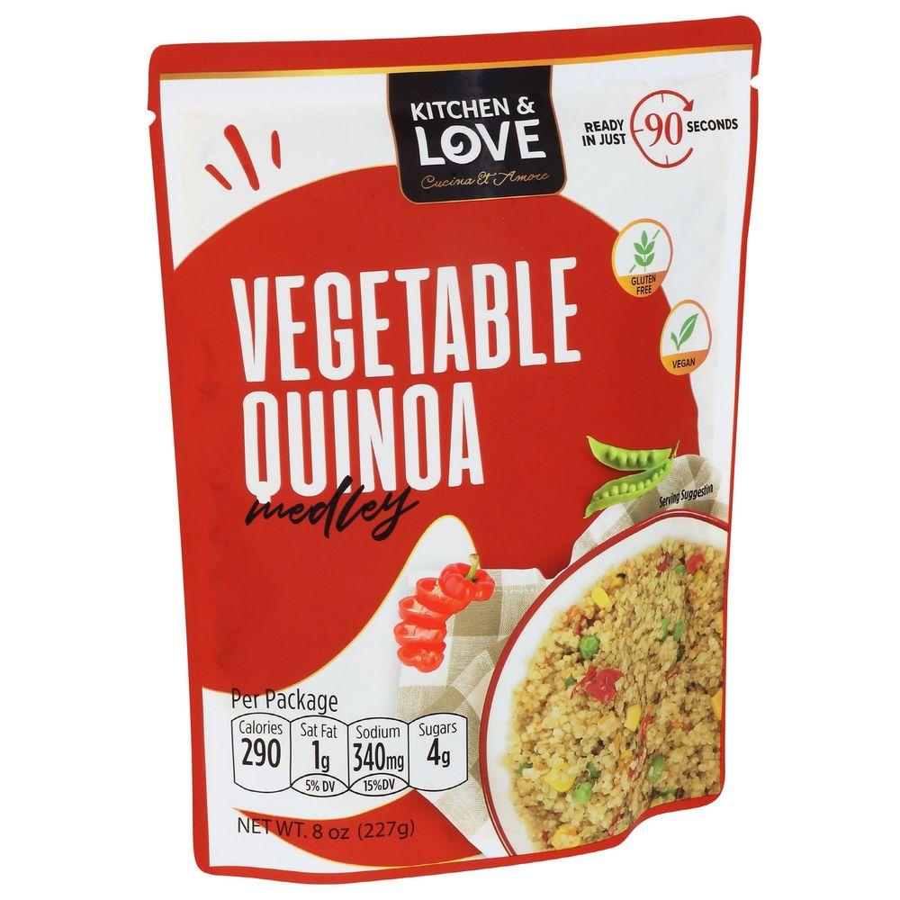 380878 8 oz Golden Vegetable Quinoa Medley