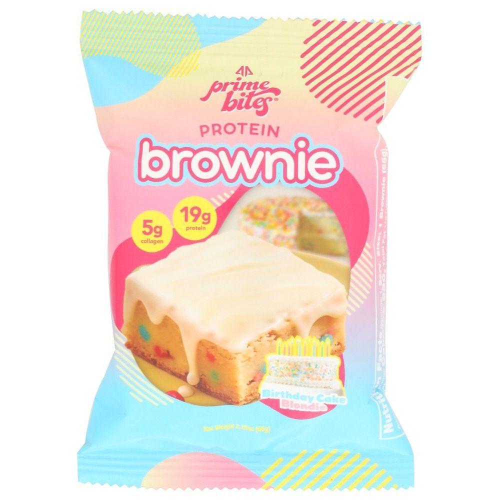 2414249 2.29 oz Birthday Cake Blondie Protein Brownie Bar