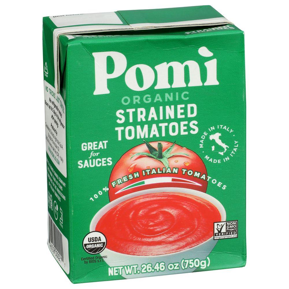 288500 Organic Strained Tomatoes, 26.46 oz
