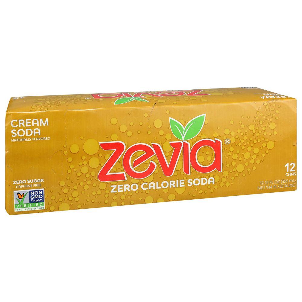 2203890 Zero Calorie Cream Soda, 12 oz - Pack of 12
