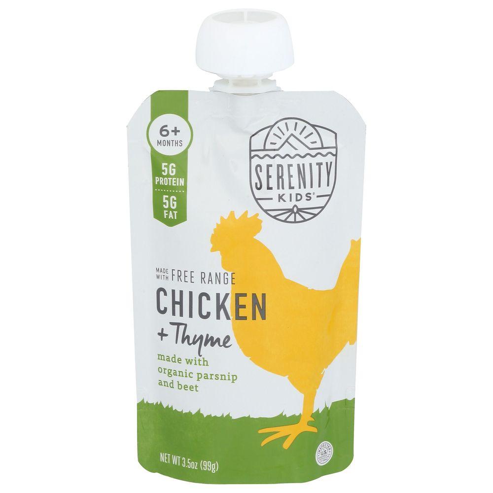 400780 Chicken & Thyme Baby Food, 3.5 oz