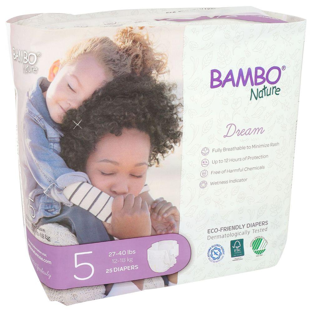 LL Medico Bambo Nature Dream Disposable Diapers Size 5 Eco - Pack of 25