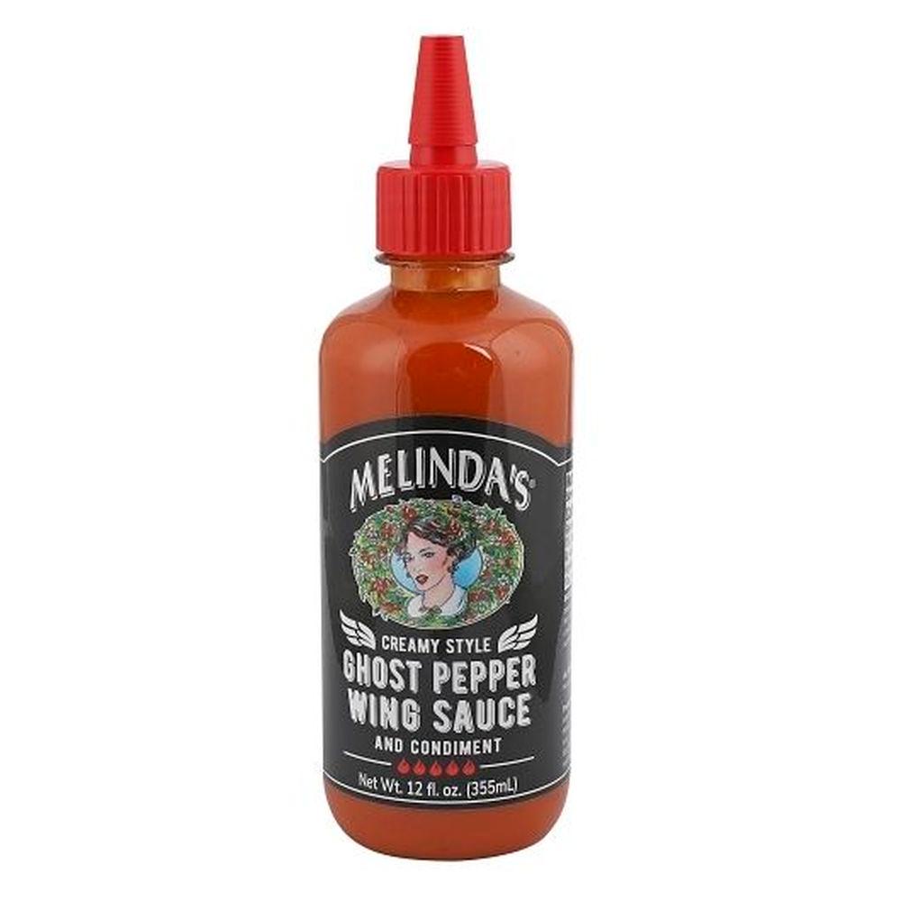 333974 Creamy Style Ghost Pepper Wing Sauce, 12 oz