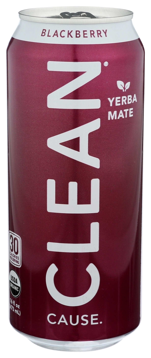 339064 16 fl oz Organic Blackberry Sparkling Yerba Mate