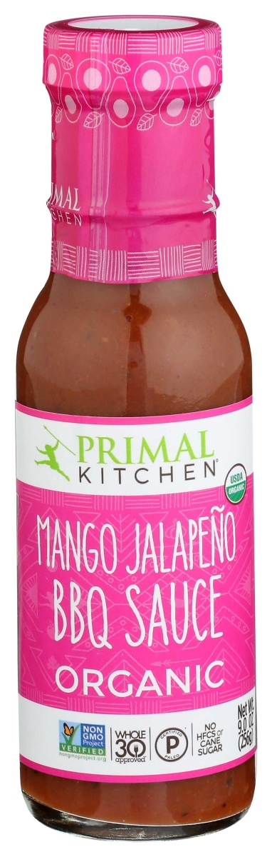 361011 Organic Mango Jalapeno BBQ Sauce, 9 oz