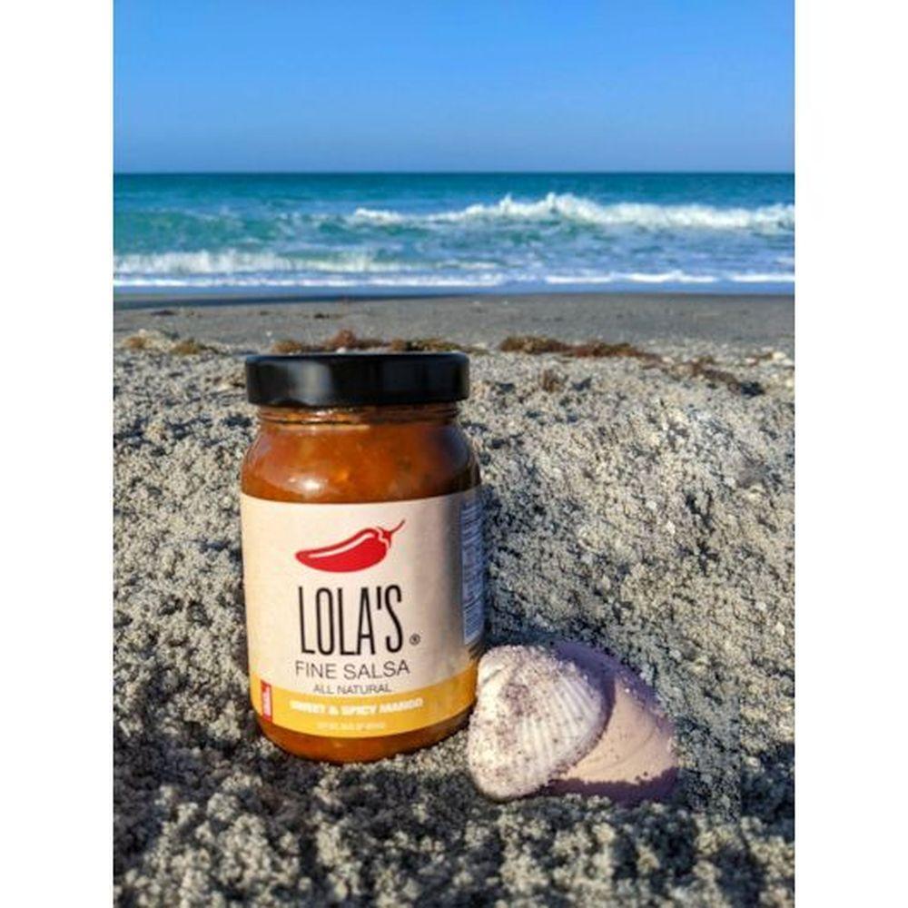 375767 16 fl oz Sweet & Spicy Mango Salsa