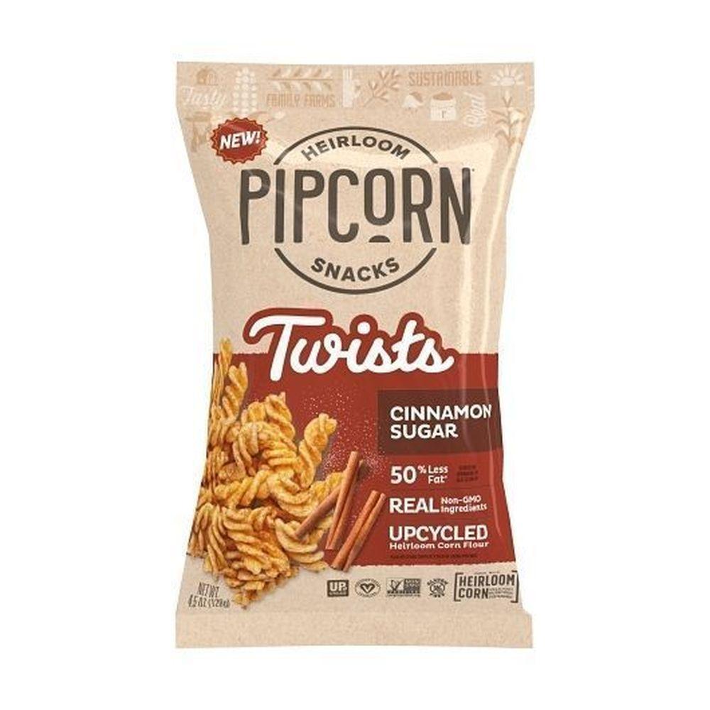 Pipcorn Pip’s, Heirloom, Snacks Cinnamon Sugar Twists, 4.5 oz | CVS