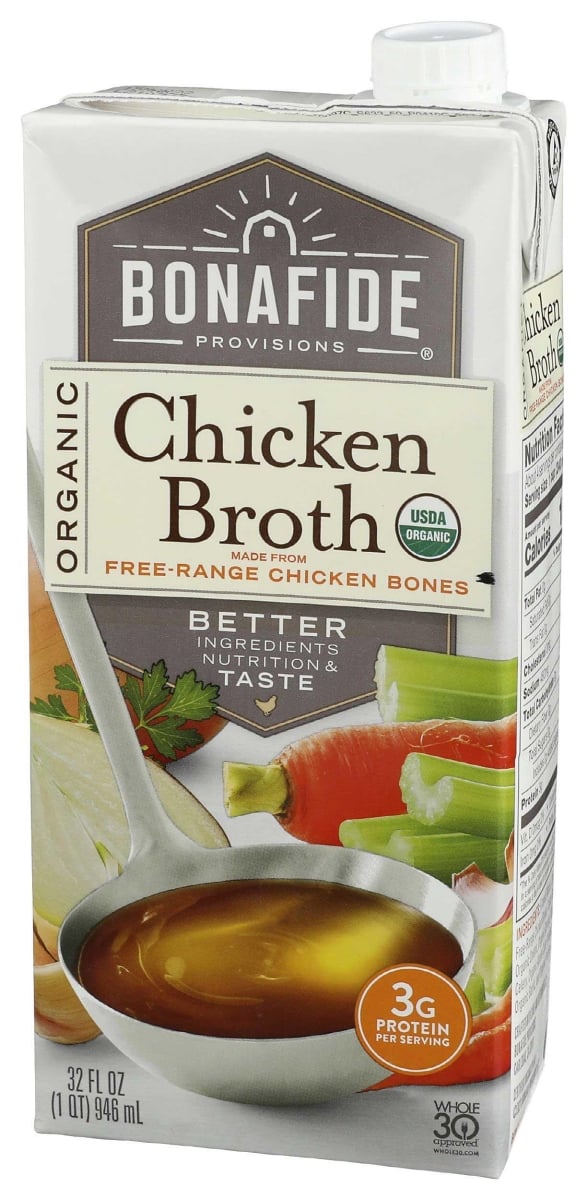 385174 Organic Chicken Broth - 32 oz