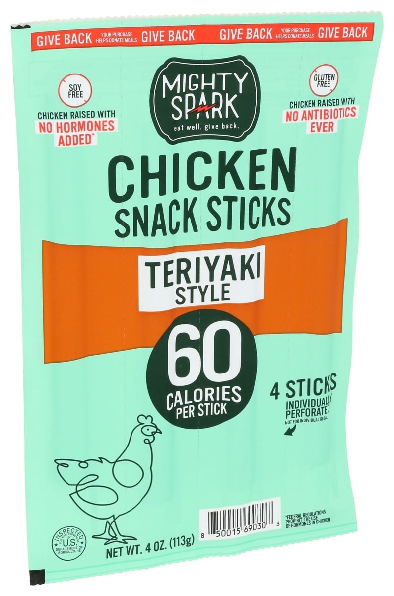 2307025 Teriyaki Chicken Snack Sticks - Multipack, 4 oz