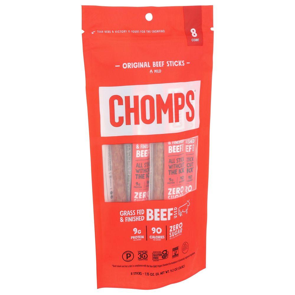 UPC 850015892523 - Chomps Snack Sticks Original Beef Meat Sticks - 9 ...