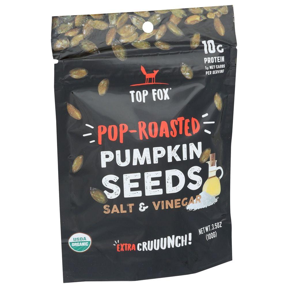 408202 3.5 oz Salt & Vinegar Pop Roasted Pumpkin Seeds